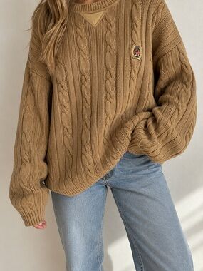 Vintage Tommy Hilfiger Cable Knit Sweater